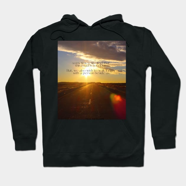 Road is too long and too short | Inspired by BalmyBell Hoodie by BalmyBell